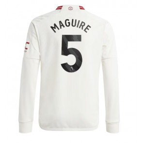 Manchester United Harry Maguire #5 Tredjetröja 2023-24 Långärmad